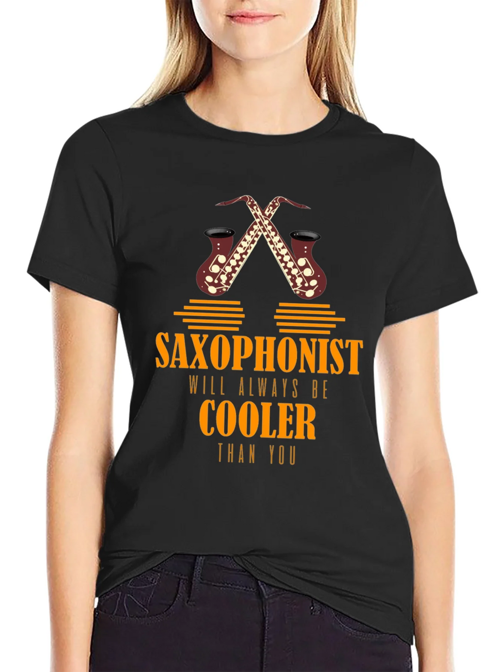 Saxophonist Cooler Graphic Tee - Music Lover T-Shirt product image 5