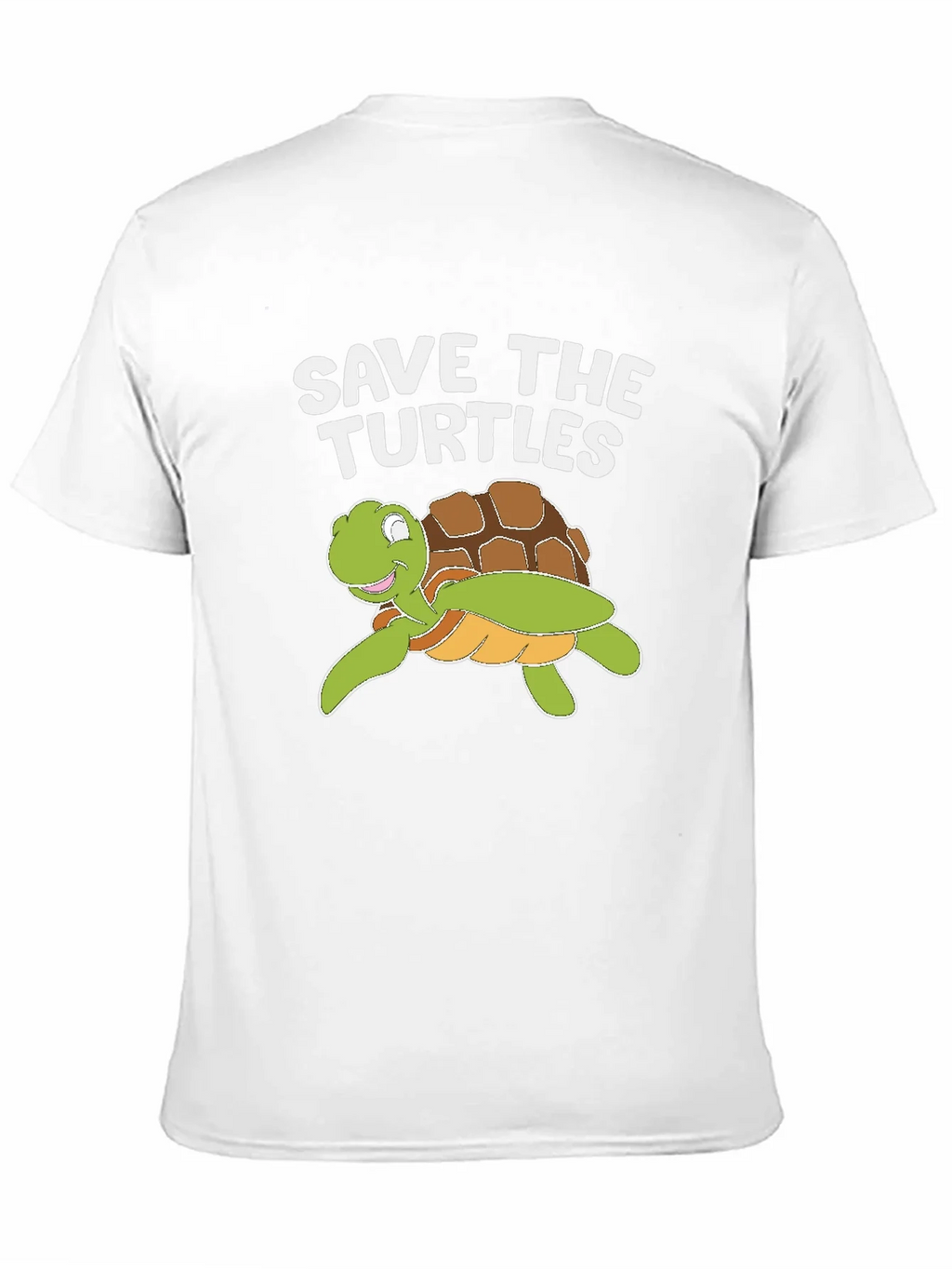 Save The Turtles T-Shirt - Turtle Cartoon product image 2