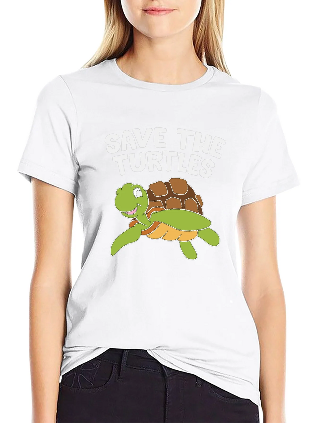 Save The Turtles T-Shirt - Turtle Cartoon product image 11