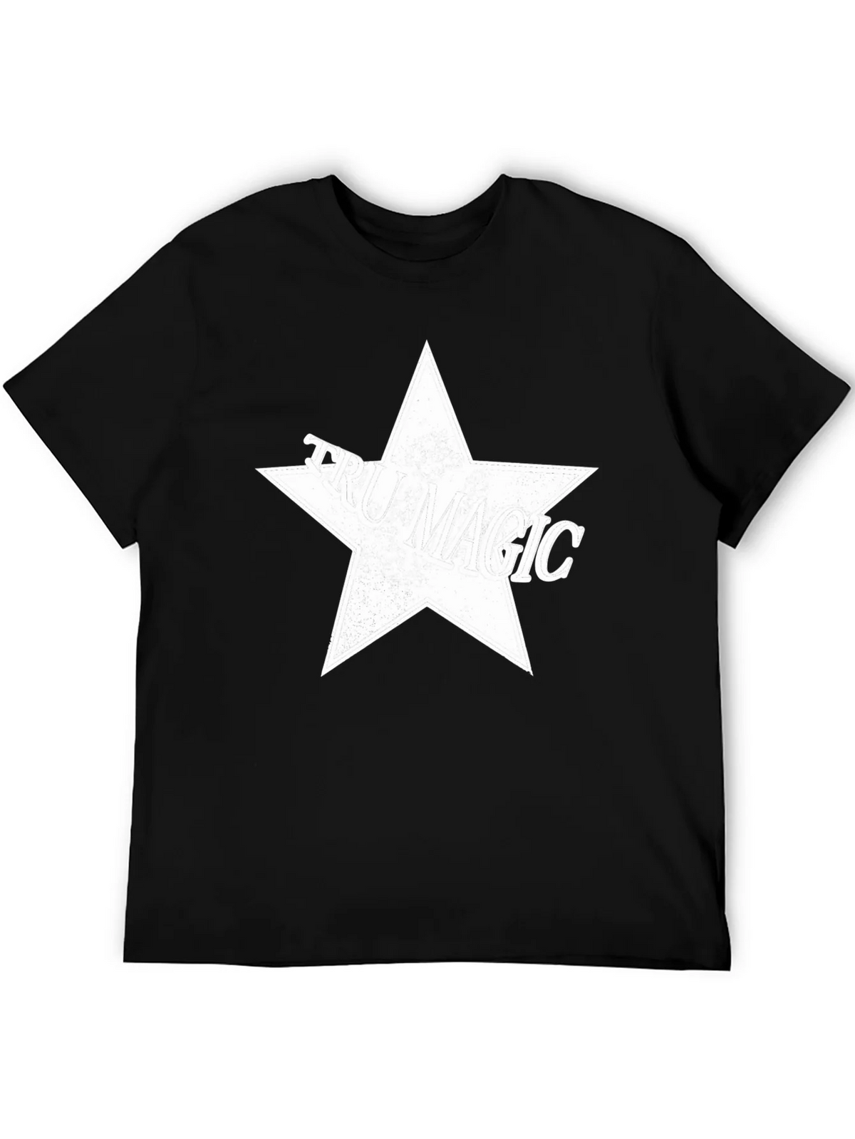 True Magic Star Graphic T-Shirt - Black product image 8