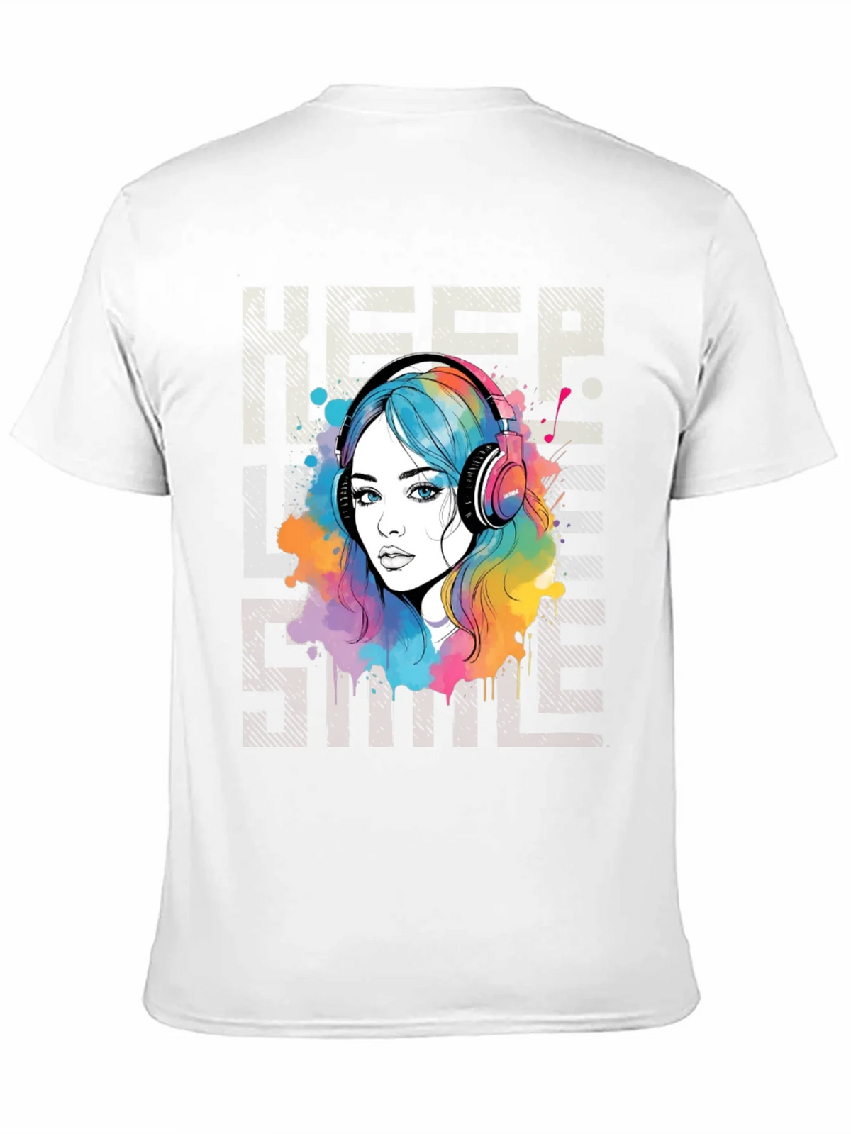 Colorful Music Lover T-Shirt product image 1