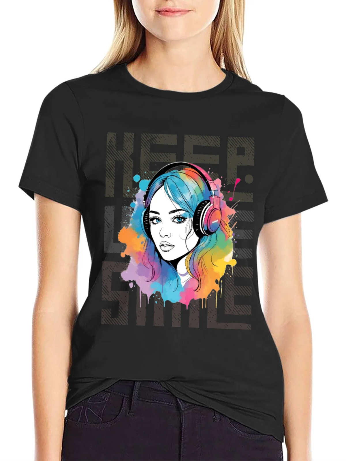 Colorful Music Lover T-Shirt product image 3