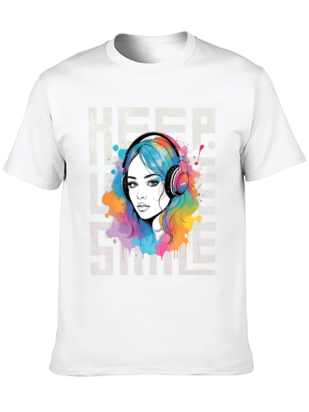 Colorful Music Lover T-Shirt product image 9