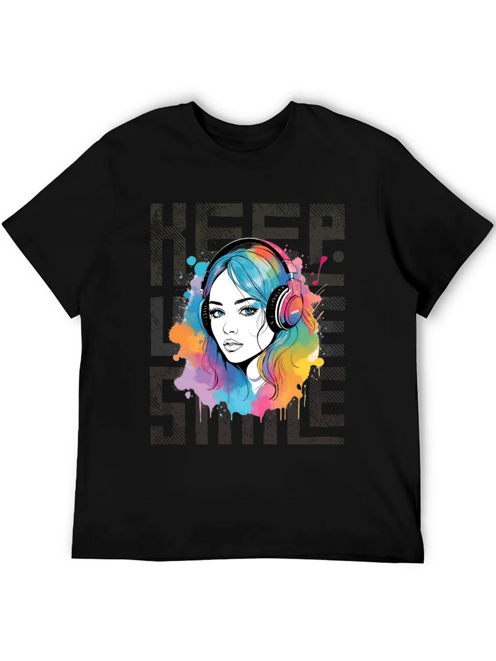 Colorful Music Lover T-Shirt product image 5