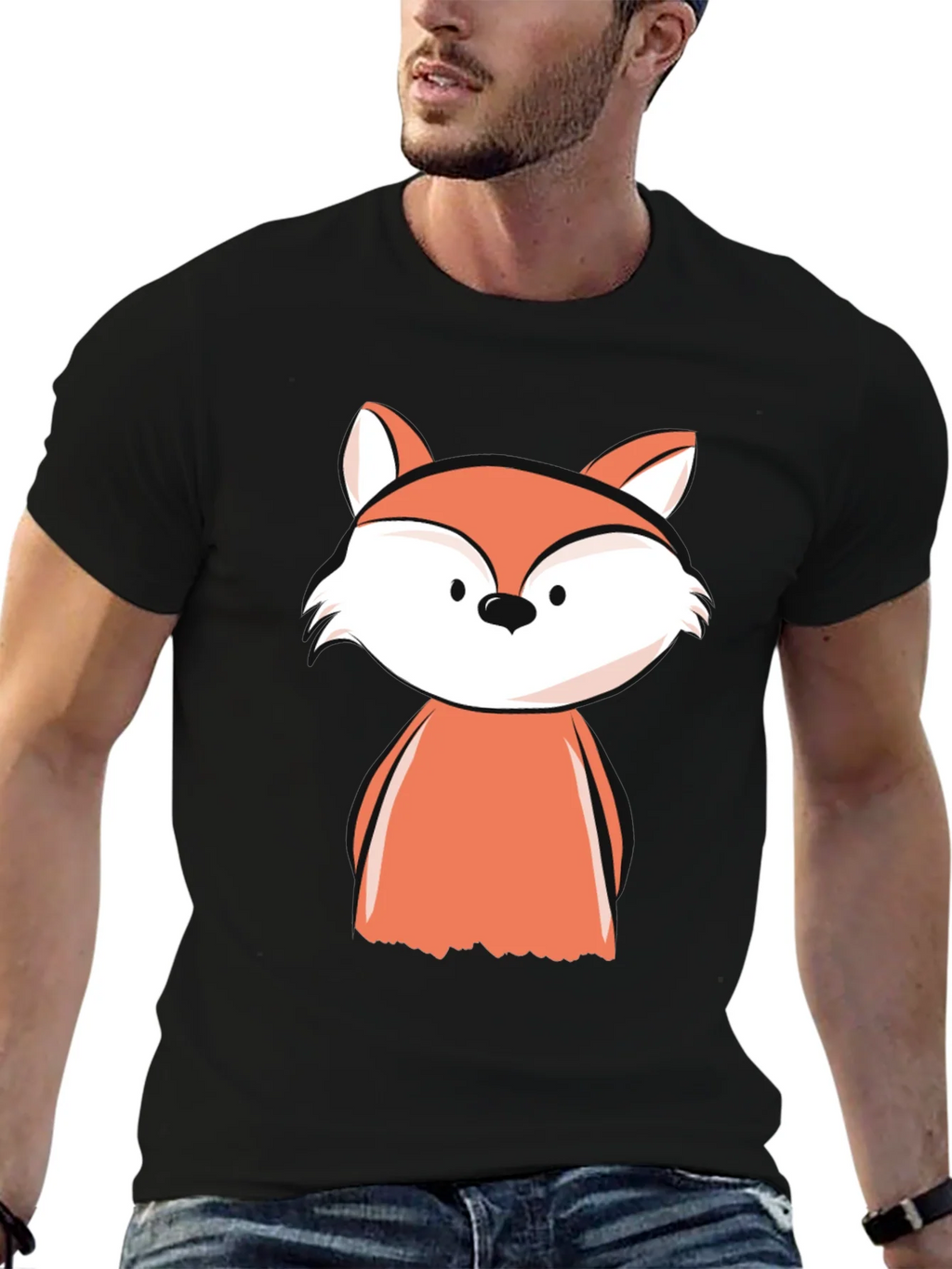 Fox Graphic Tee - Mens Black T-Shirt product image 9