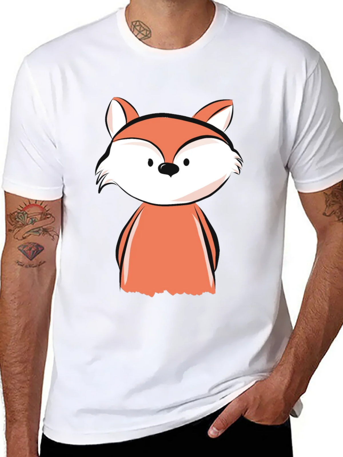 Fox Graphic Tee - Mens Black T-Shirt product image 10