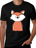 Fox Graphic Tee - Mens Black T-Shirt product image 1