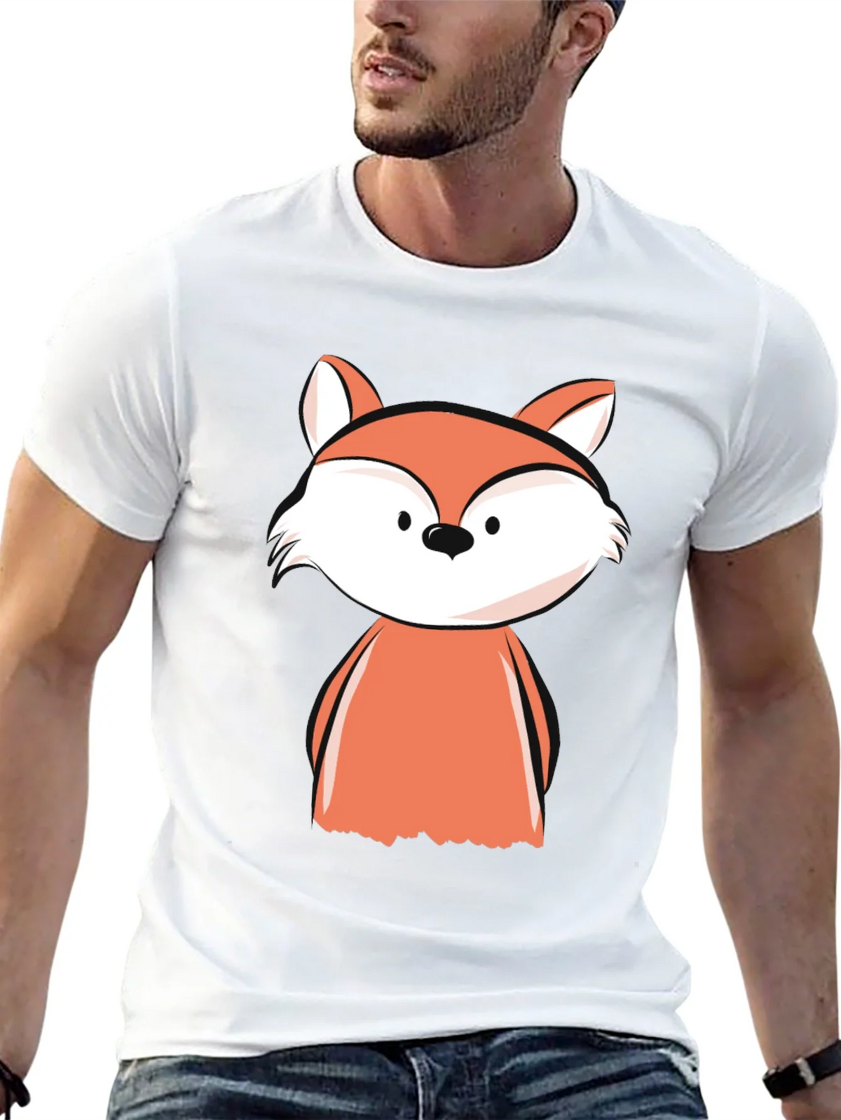 Fox Graphic Tee - Mens Black T-Shirt product image 4