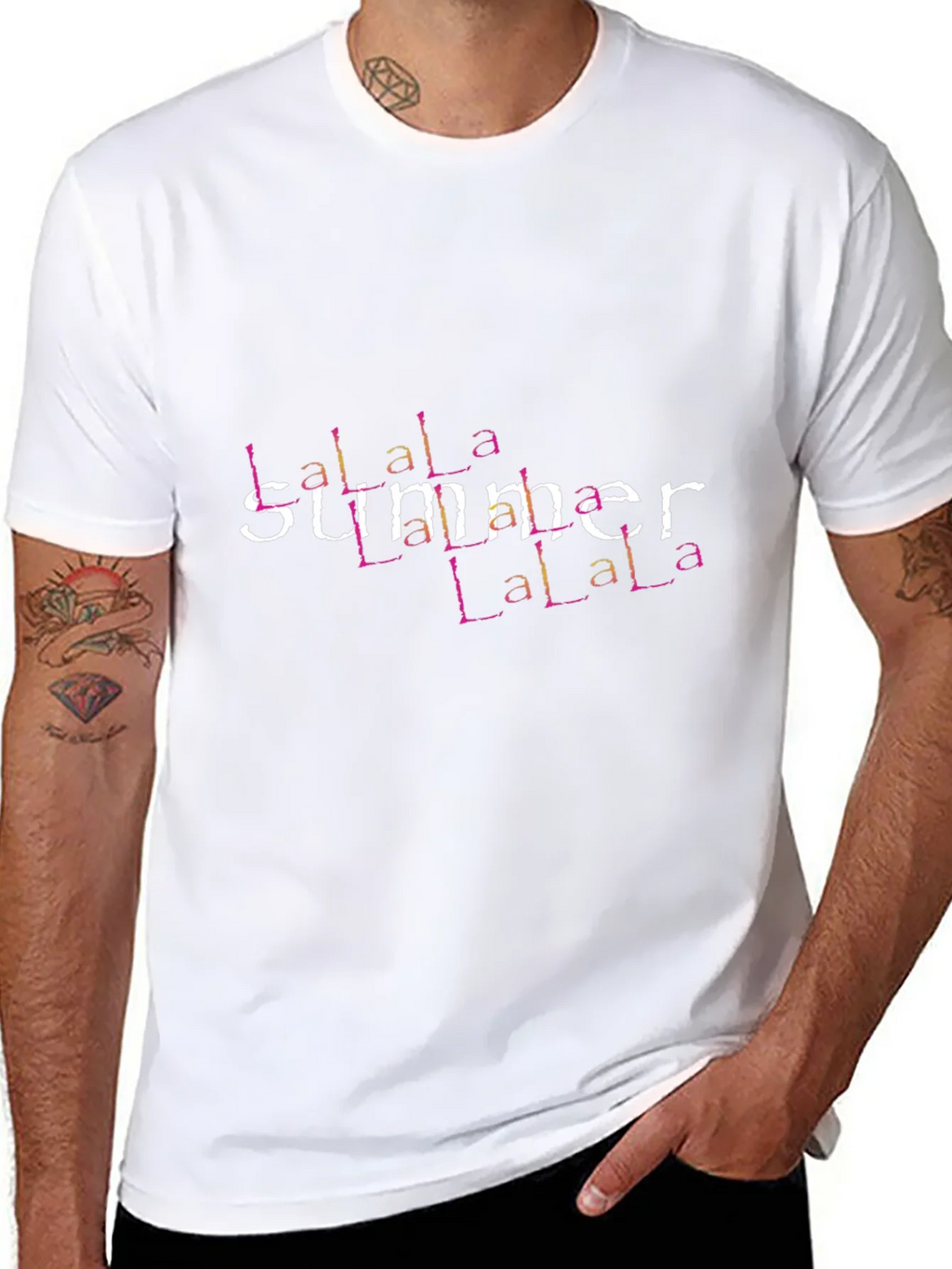 La La La Summer T-Shirt - Black product image 10