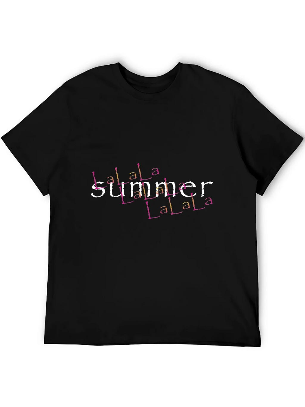 La La La Summer T-Shirt - Black product image 8