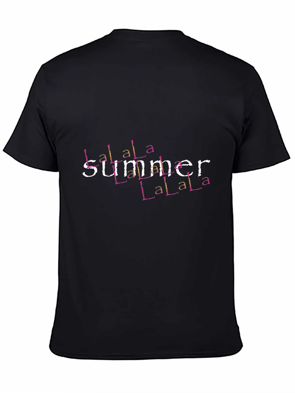 La La La Summer T-Shirt - Black product image 7