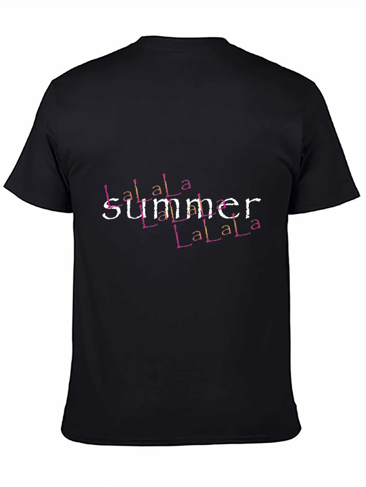 La La La Summer T-Shirt - Black product image 7