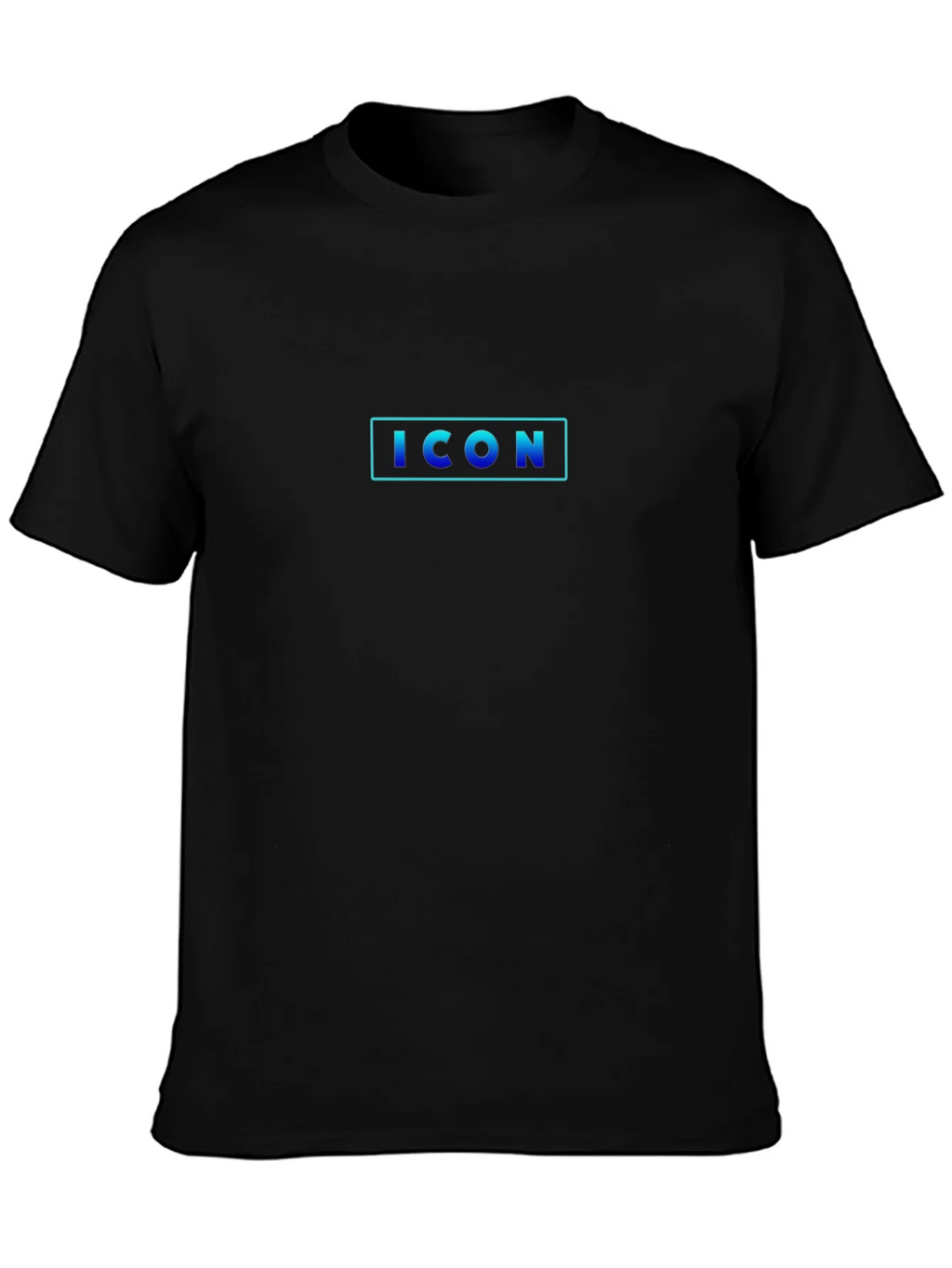 Black ICON Graphic Print T-Shirt product image 6