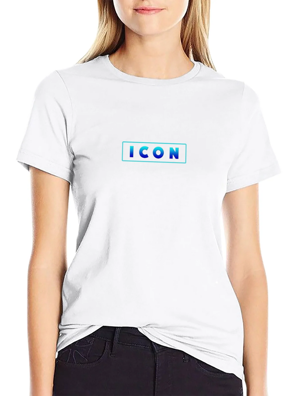 Black ICON Graphic Print T-Shirt product image 11