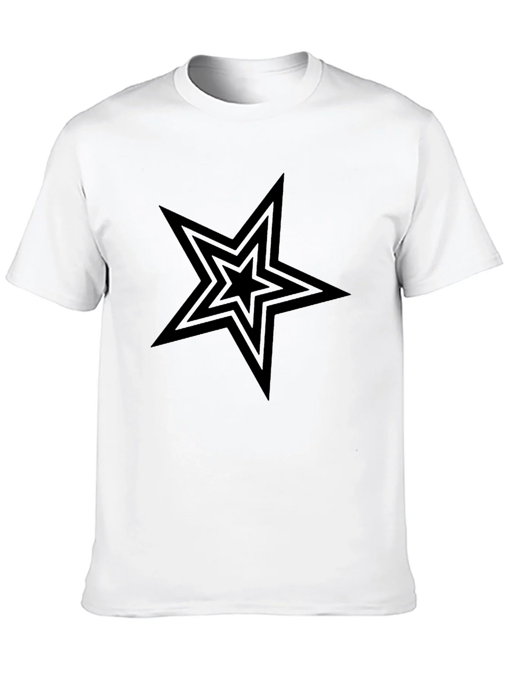 Black Star Graphic Tee - Mens Casual Shirt product image 12