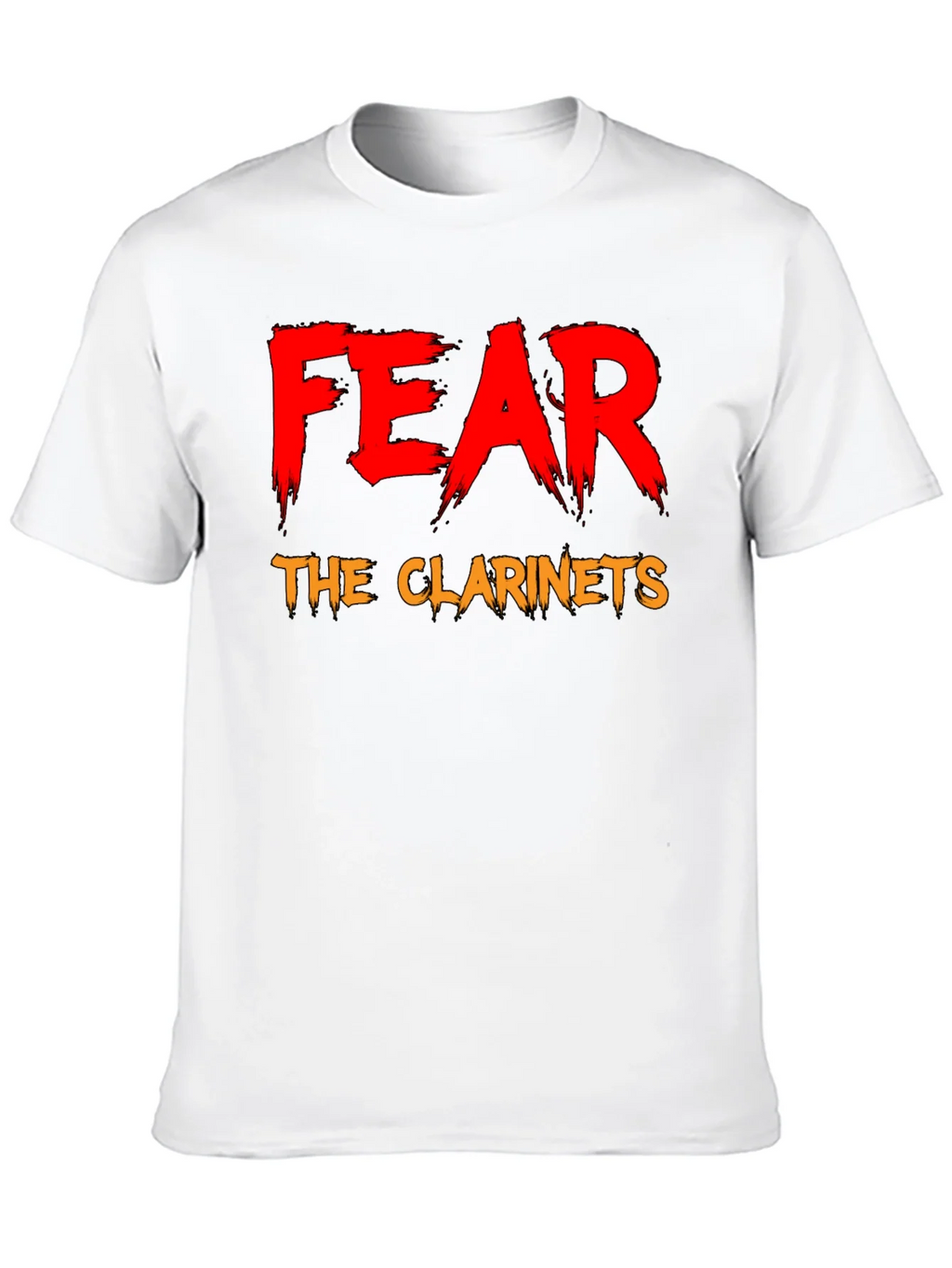 Fear The Clarinets Black T-Shirt Funny Band Tee product image 12