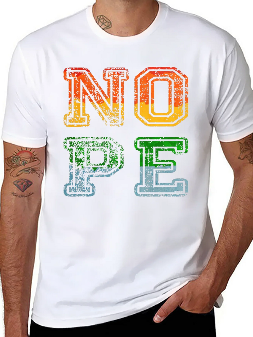 Retro NOPE Graphic T-Shirt product image 10