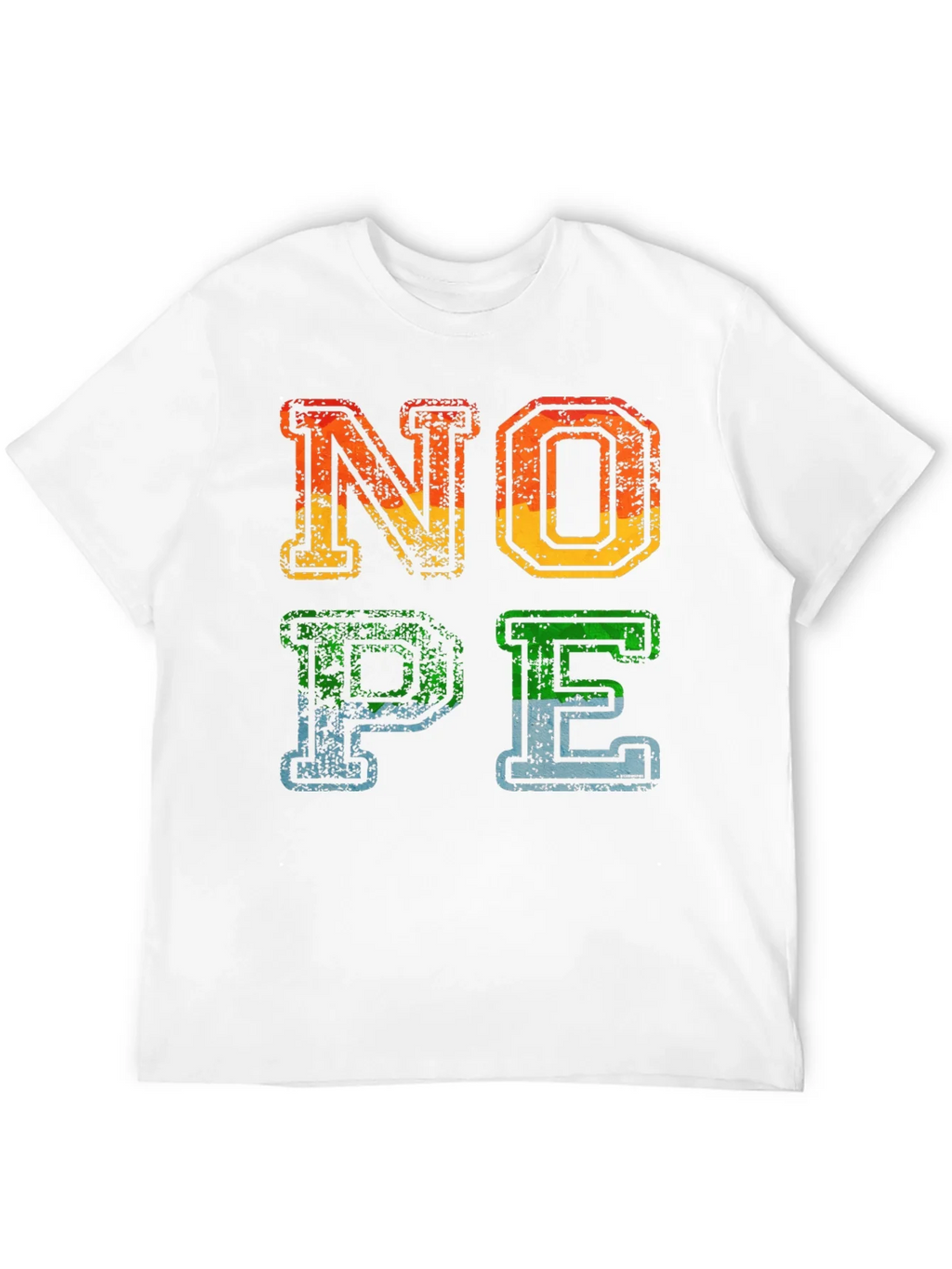Retro NOPE Graphic T-Shirt product image 3