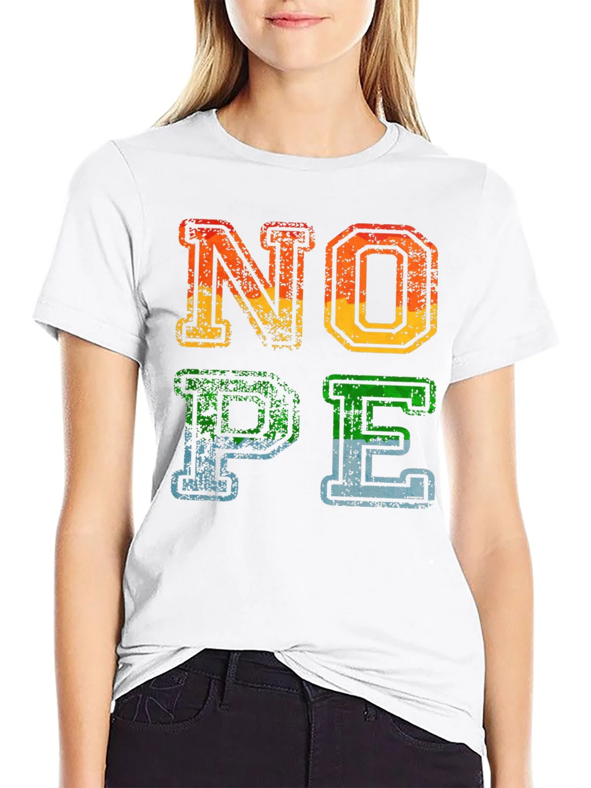 Retro NOPE Graphic T-Shirt product image 11