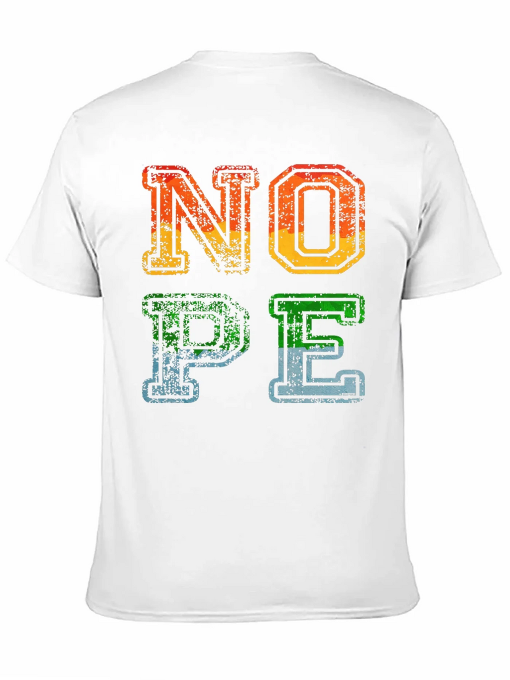 Retro NOPE Graphic T-Shirt product image 2