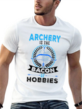 Archery Bacon of Hobbies Graphic T-Shirt product image 1