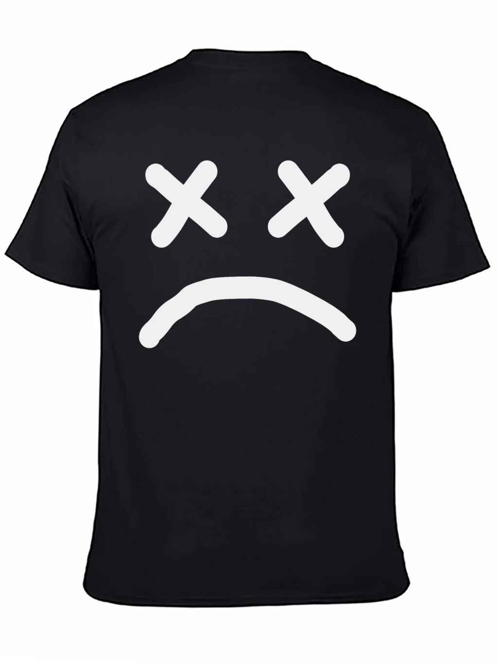 Sad Face Graphic T-Shirt - Unisex Cotton Tee product image 7