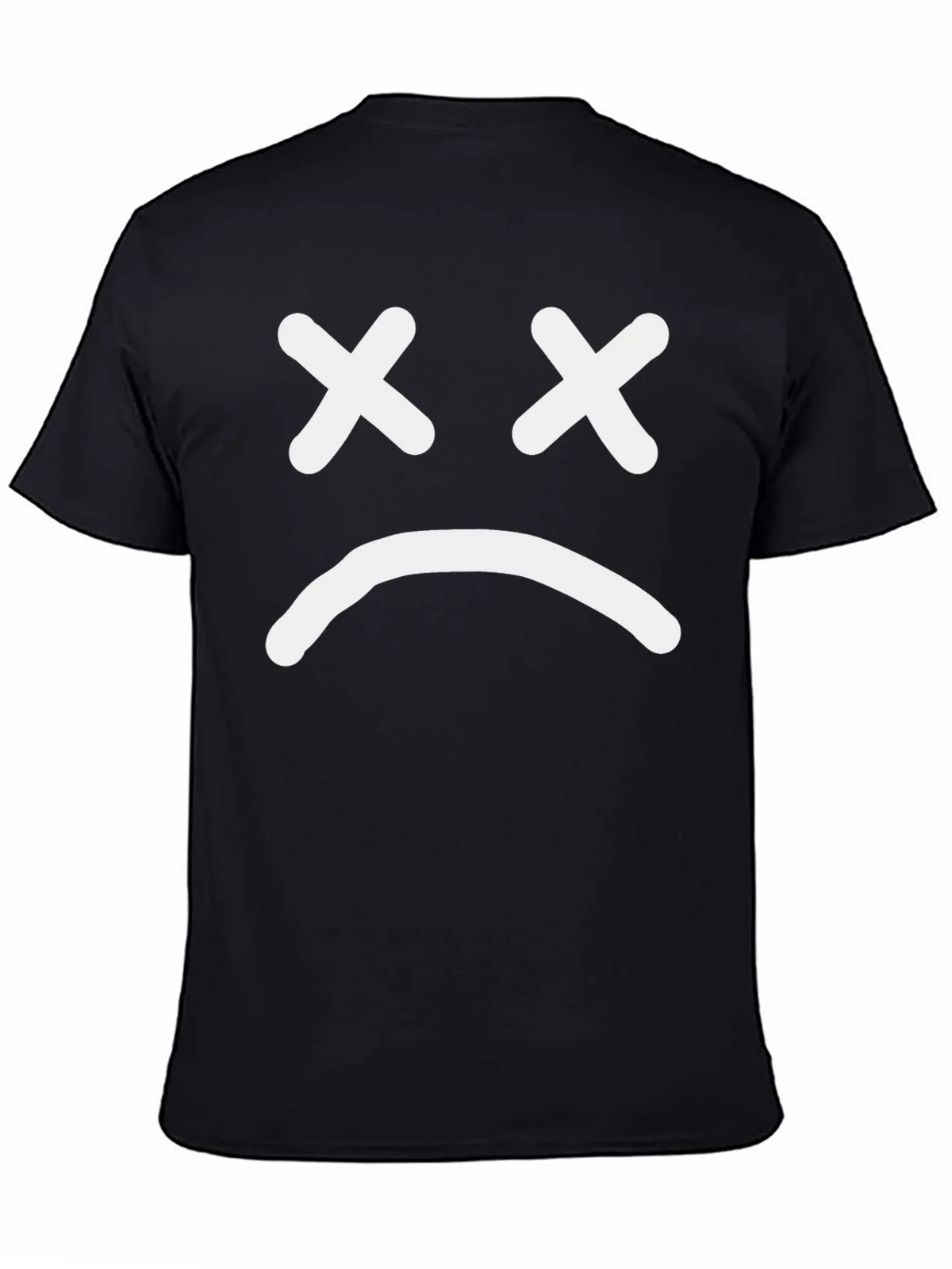 Sad Face Graphic T-Shirt - Unisex Cotton Tee product image 7