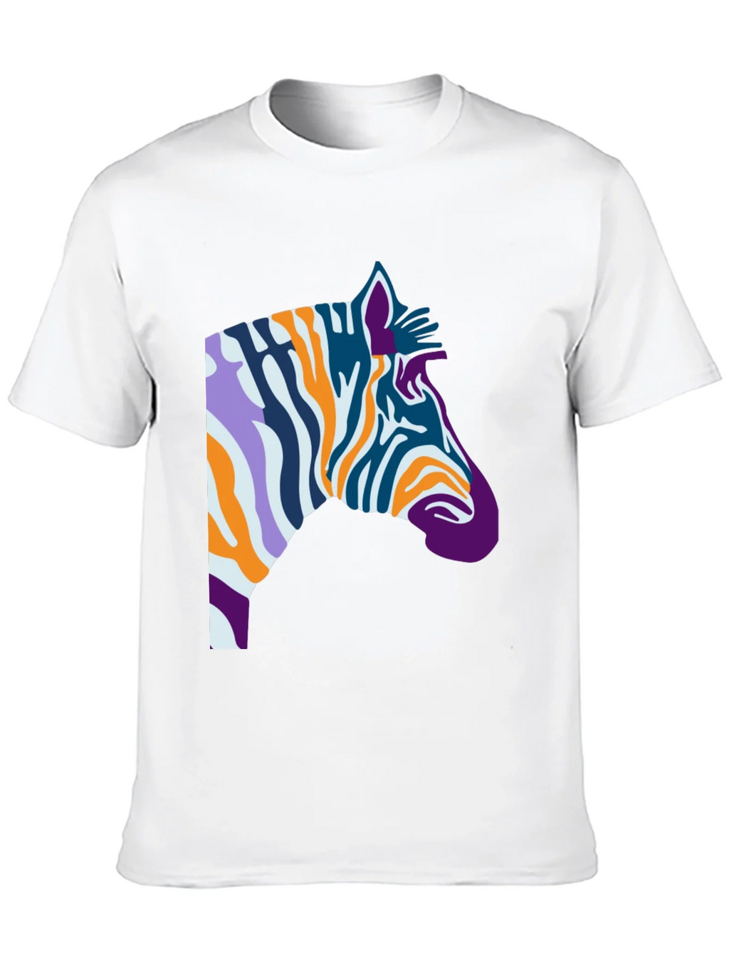 Abstract Zebra Graphic Tee - Cool Casual Style product image 12