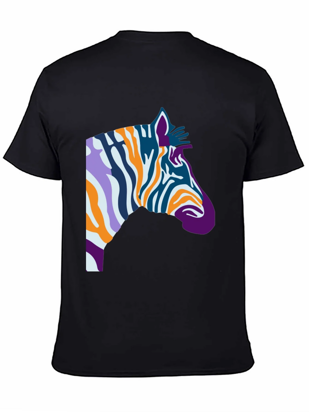 Abstract Zebra Graphic Tee - Cool Casual Style product image 7