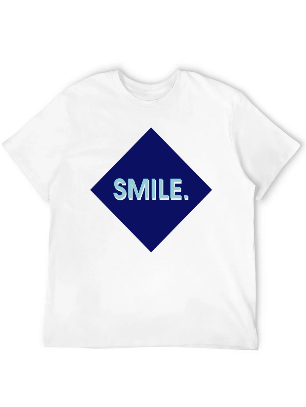 Smile Graphic Print Black T-Shirt product image 3