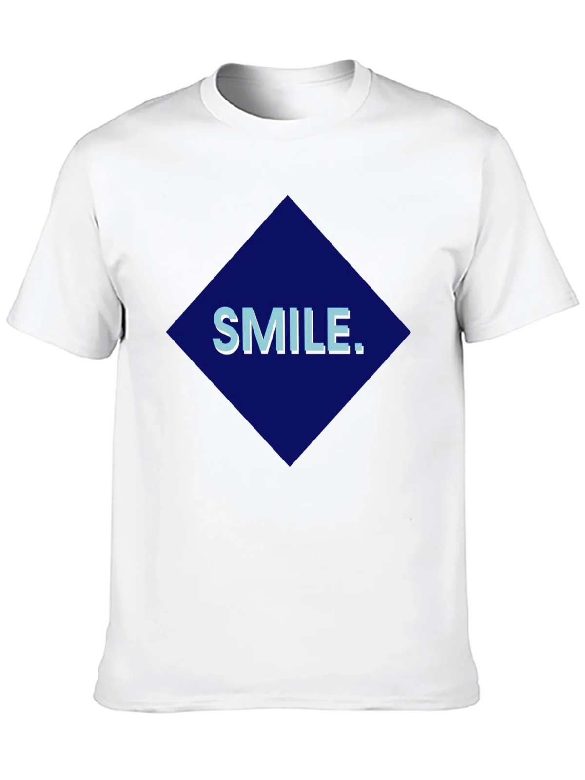 Smile Graphic Print Black T-Shirt product image 12