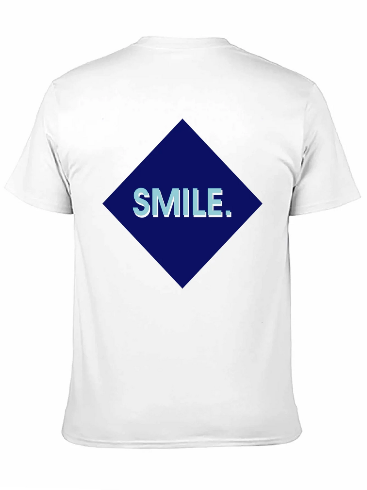 Smile Graphic Print Black T-Shirt product image 2