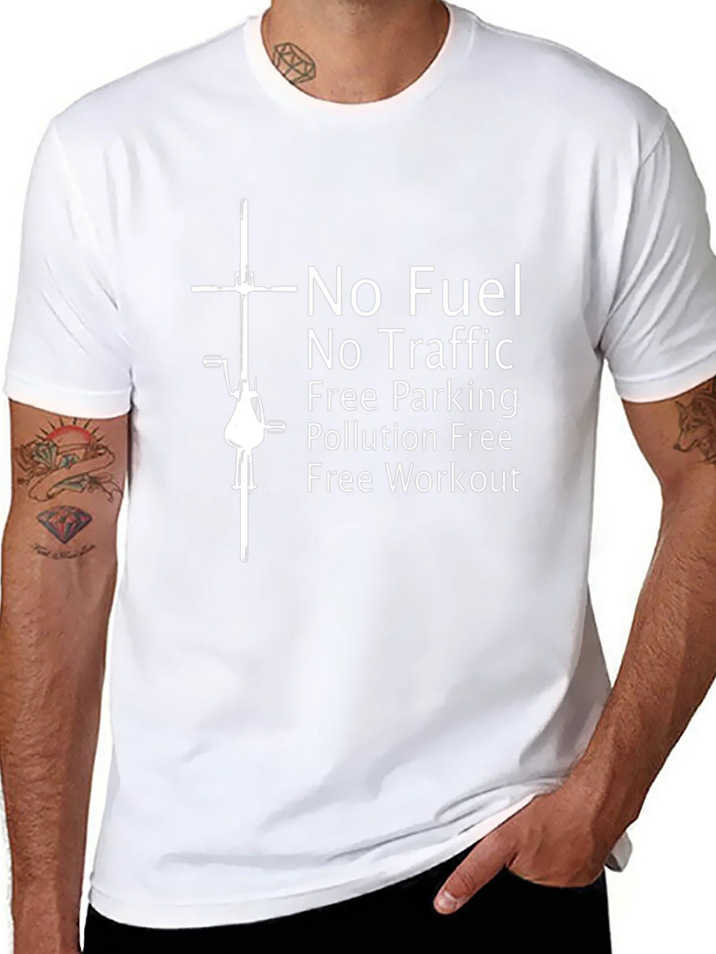 No Fuel No Traffic Graphic Tee product image 10