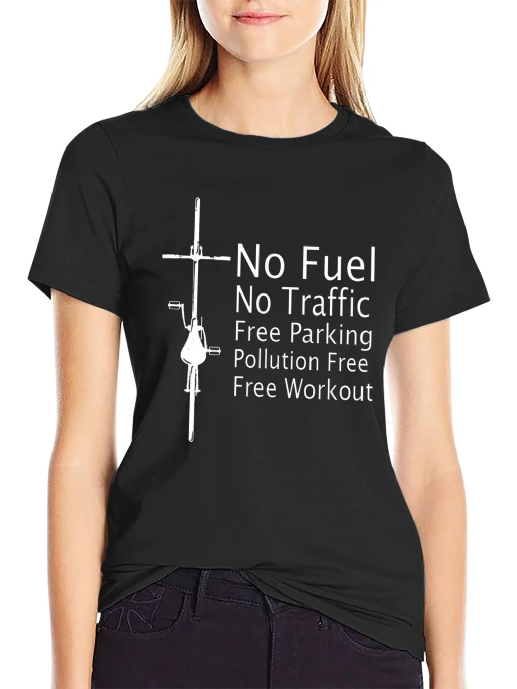 No Fuel No Traffic Graphic Tee product image 5