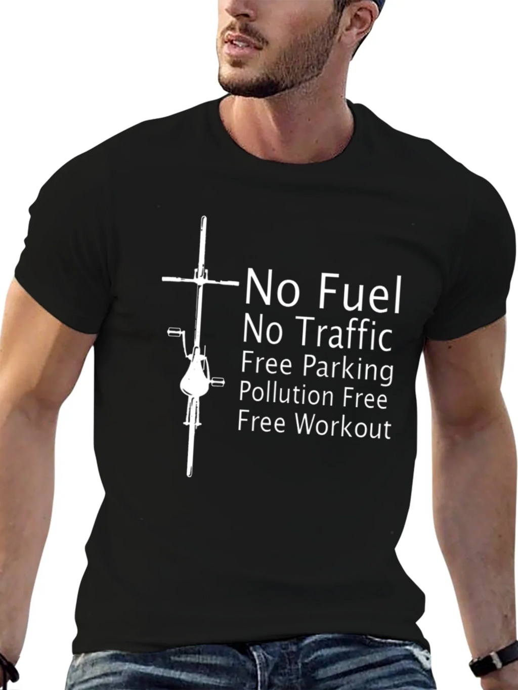 No Fuel No Traffic Graphic Tee product image 9