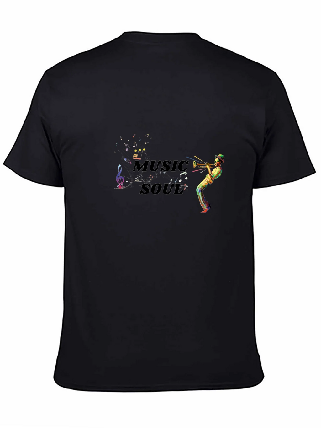 Music Soul T-Shirt - Musical Trumpet Player product image 7
