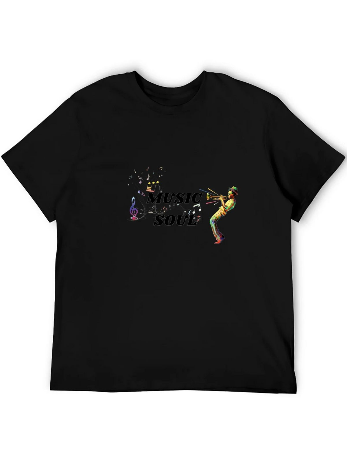 Music Soul T-Shirt - Musical Trumpet Player product image 8