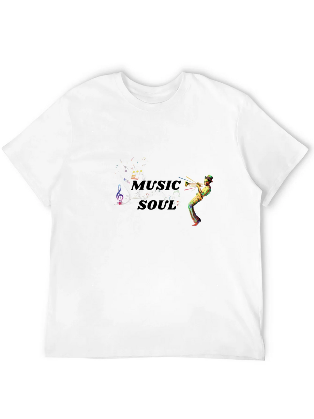 Music Soul T-Shirt - Musical Trumpet Player product image 3