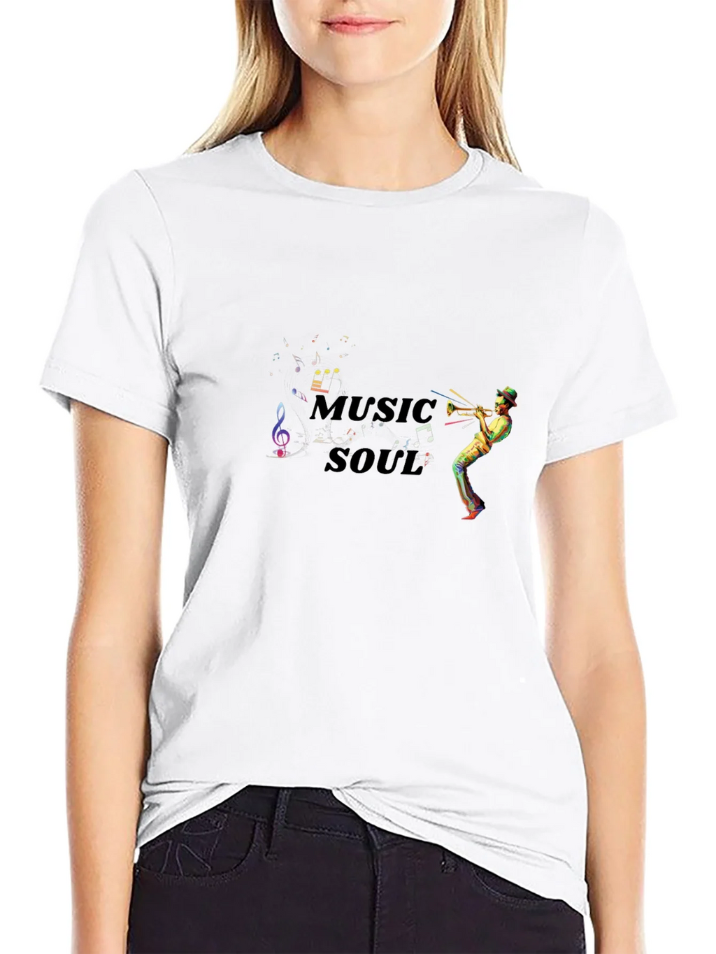 Music Soul T-Shirt - Musical Trumpet Player product image 11