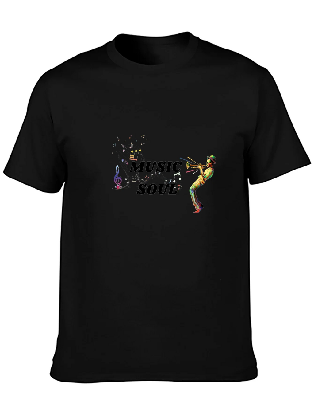 Music Soul T-Shirt - Musical Trumpet Player product image 6