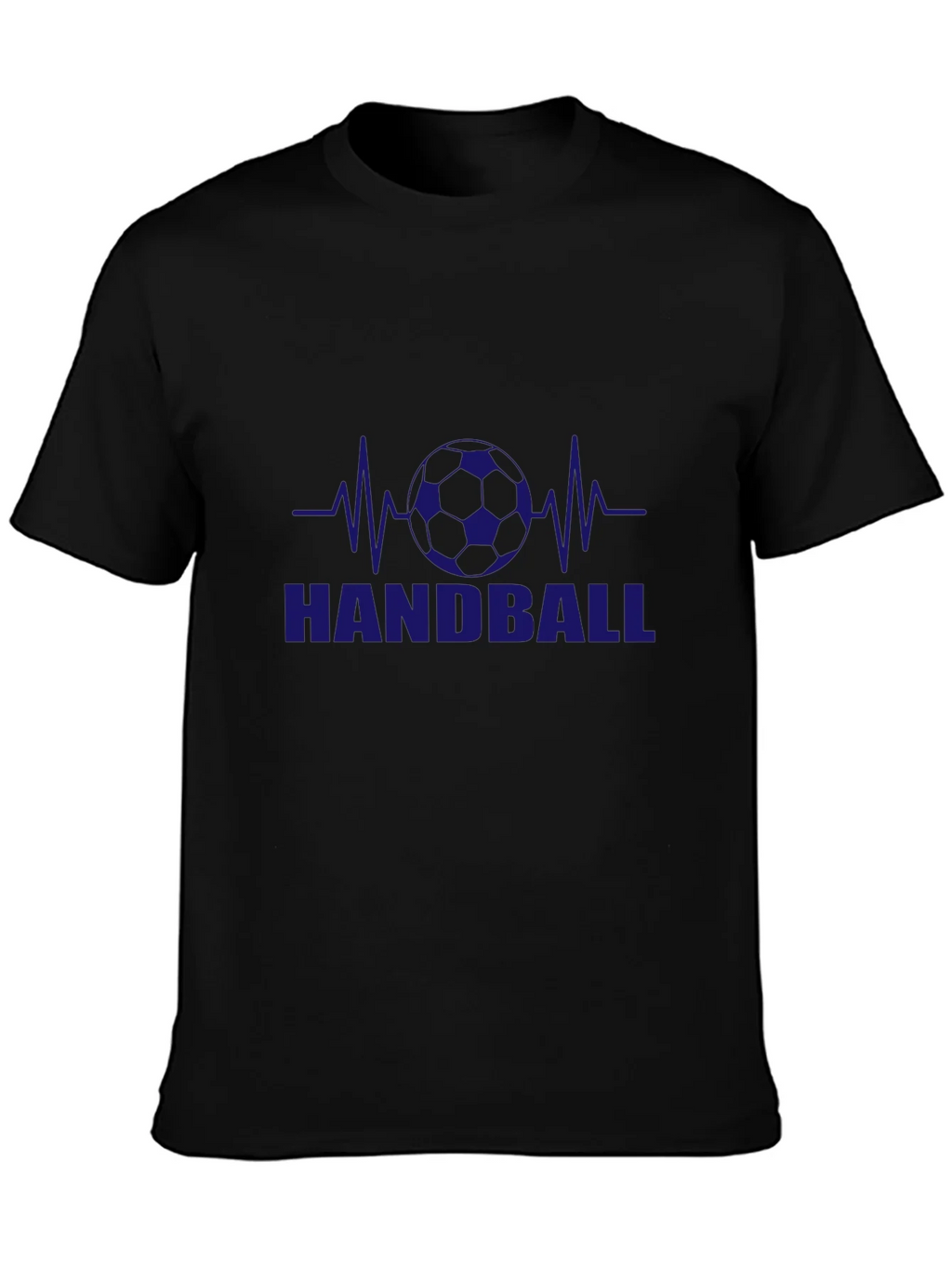 Handball Heartbeat T-Shirt - Black product image 1