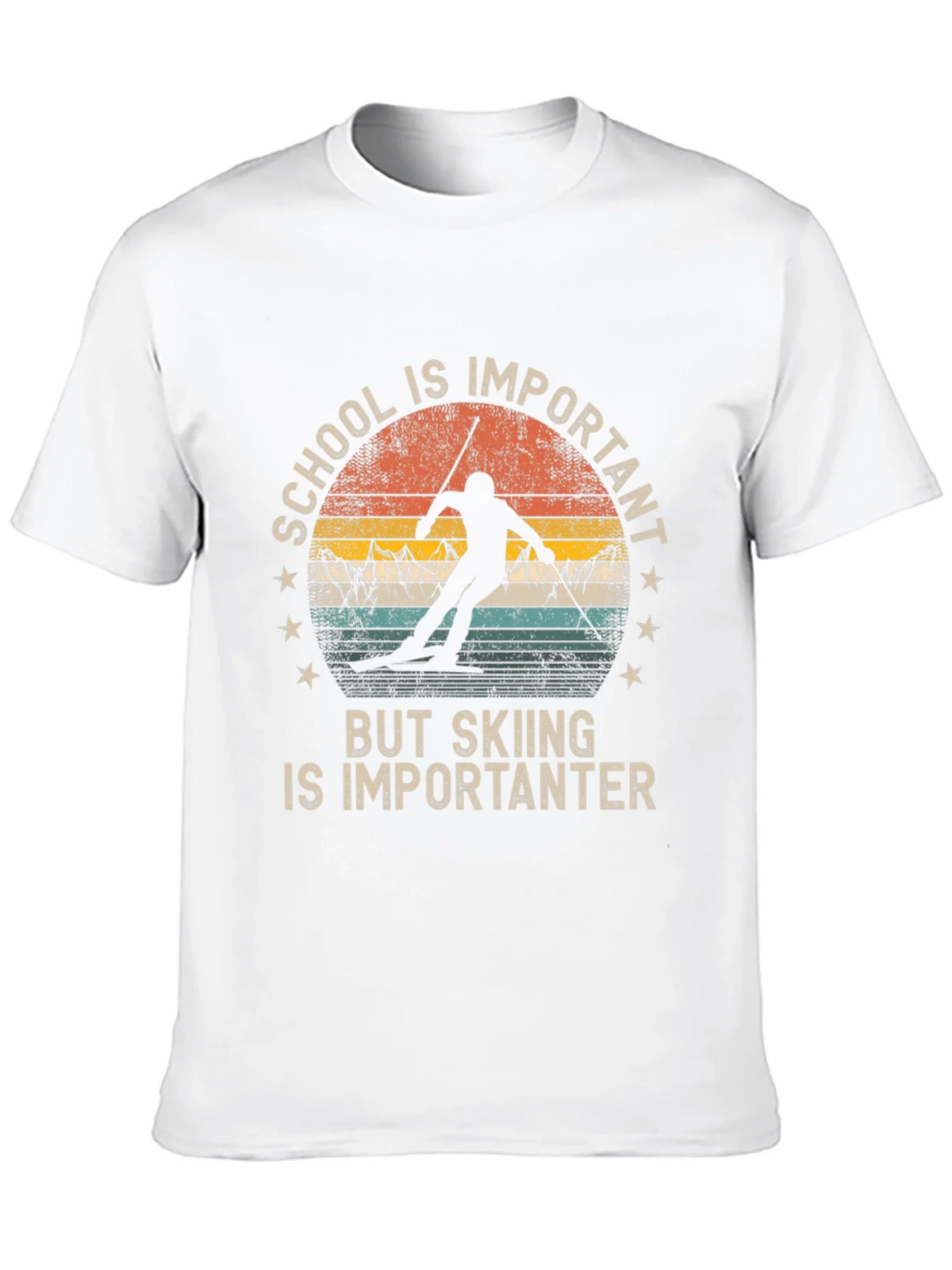 Skiing is Importanter T-Shirt product image 12