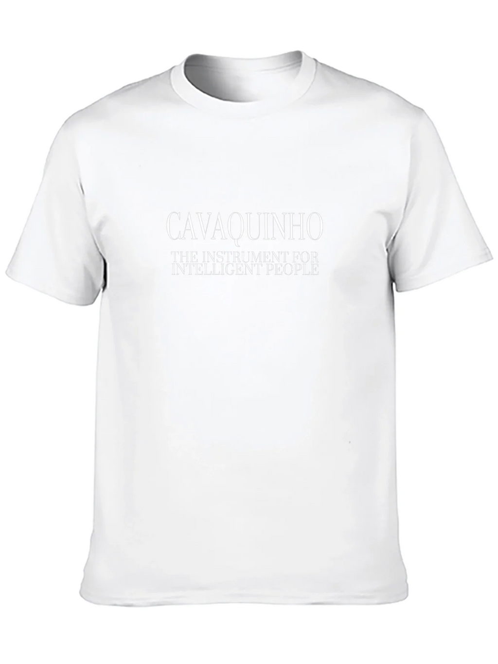 Cavaquinho Instrument T-Shirt - Intelligent People Tee product image 8