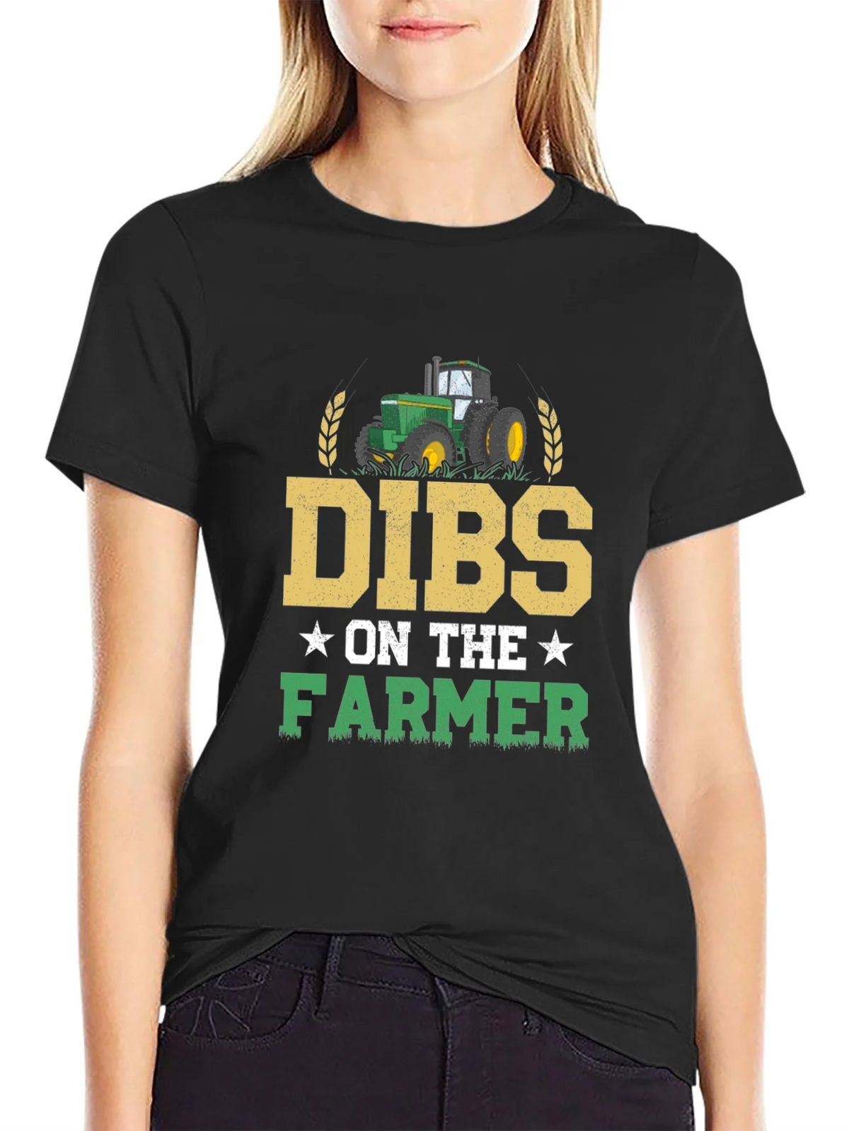 Dibs On The Farmer Graphic Tee - Funny Country Humor Shirt product image 4