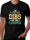 Dibs On The Farmer Graphic Tee - Funny Country Humor Shirt product image 1