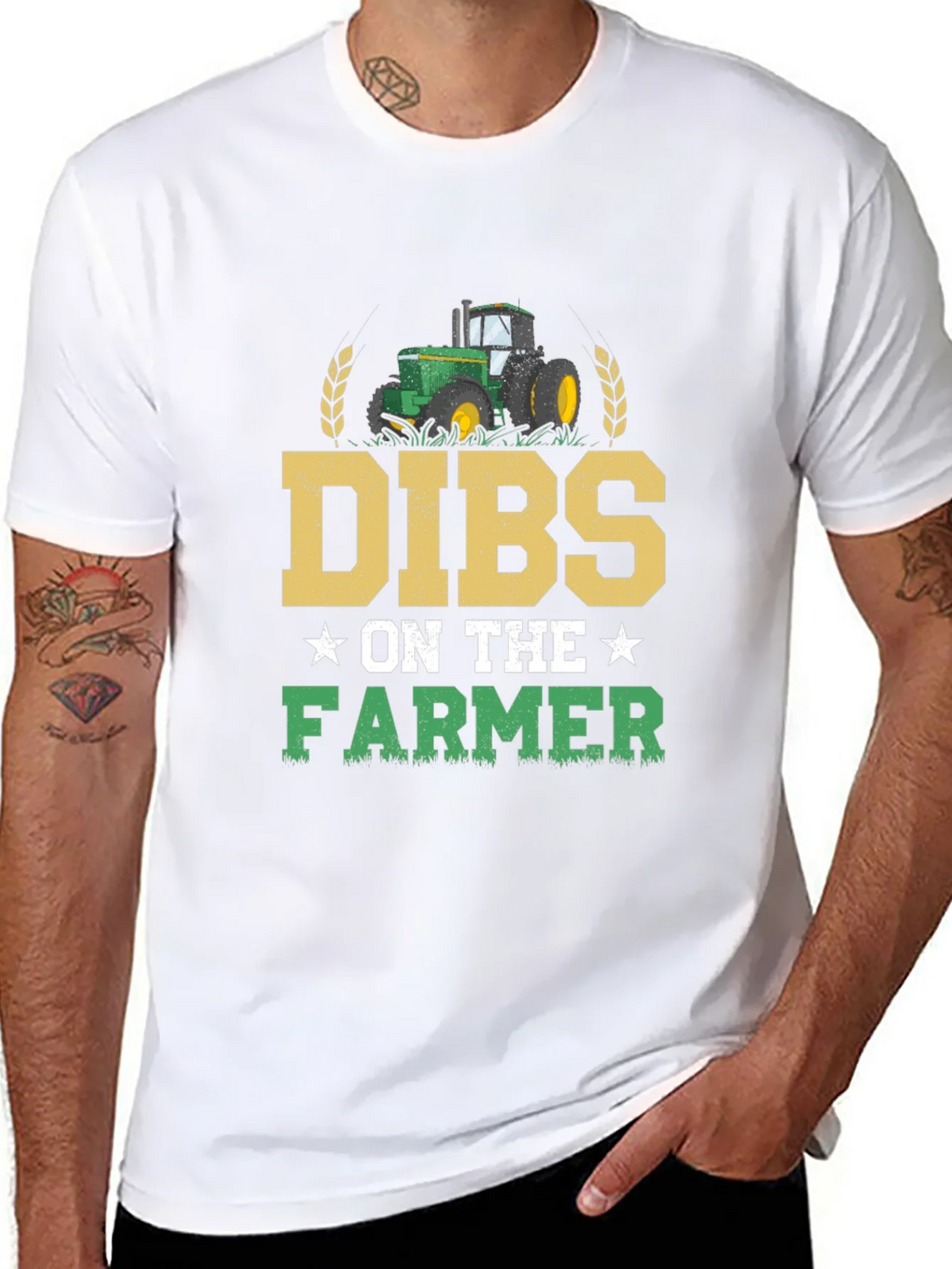 Dibs On The Farmer Graphic Tee - Funny Country Humor Shirt product image 9