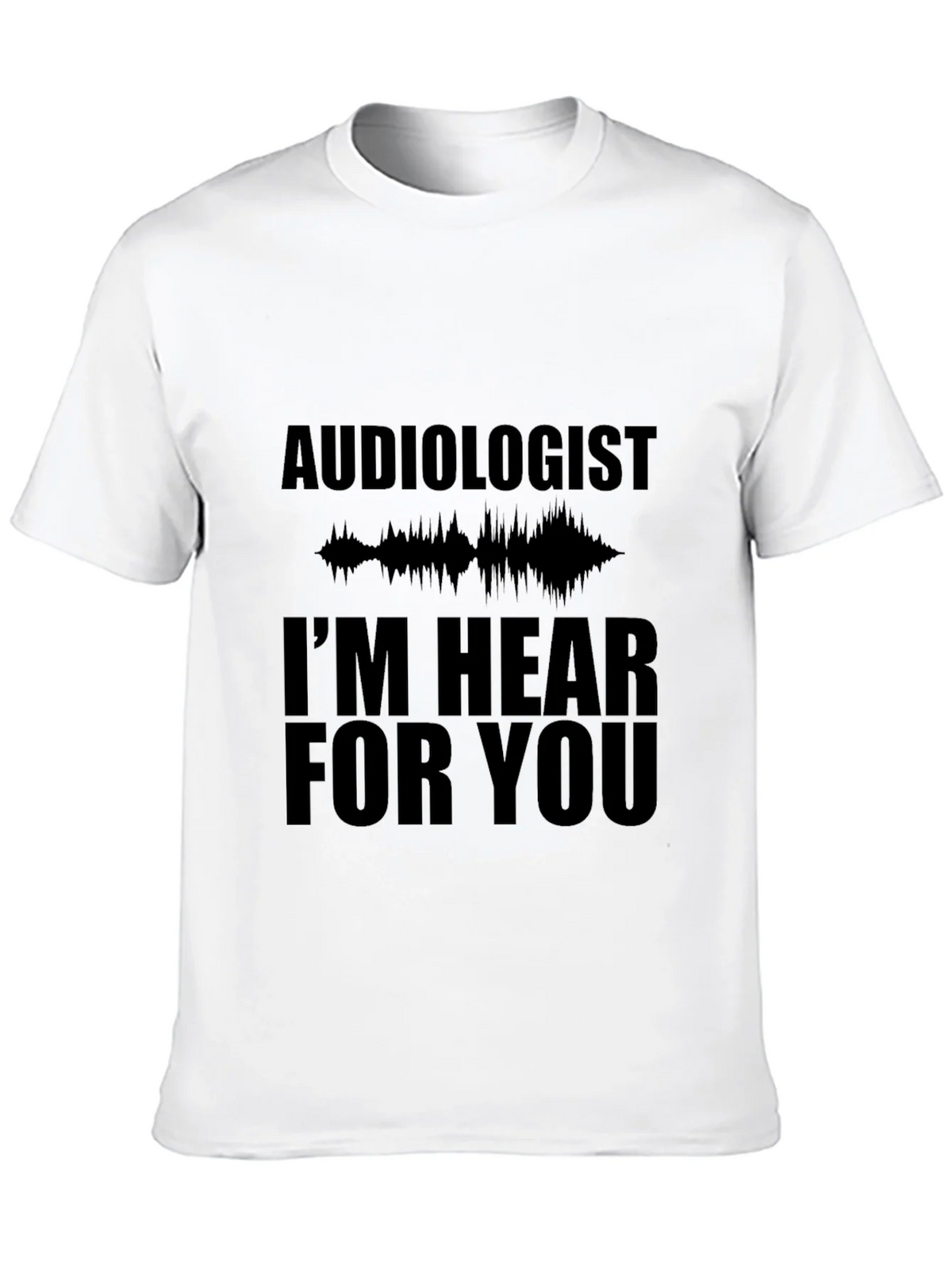 Audiologist Hear For You Black T-Shirt product image 12