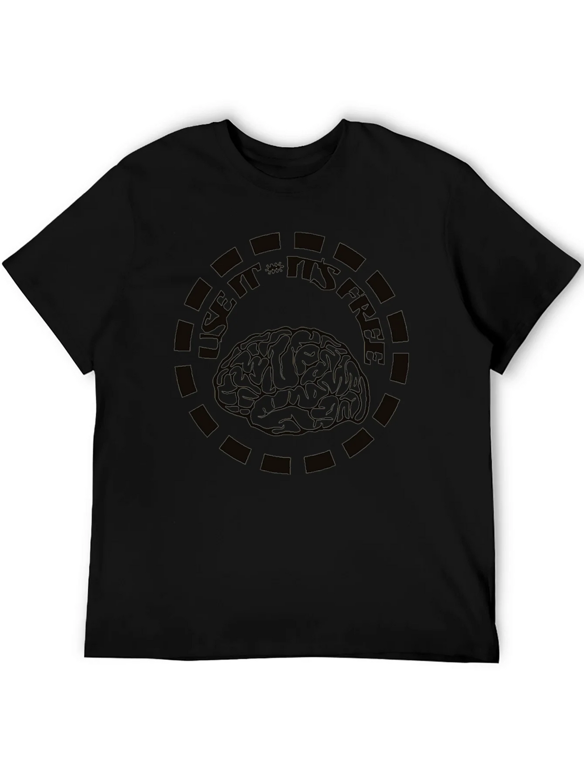 Use It Its Free Brain Graphic Tee product image 8