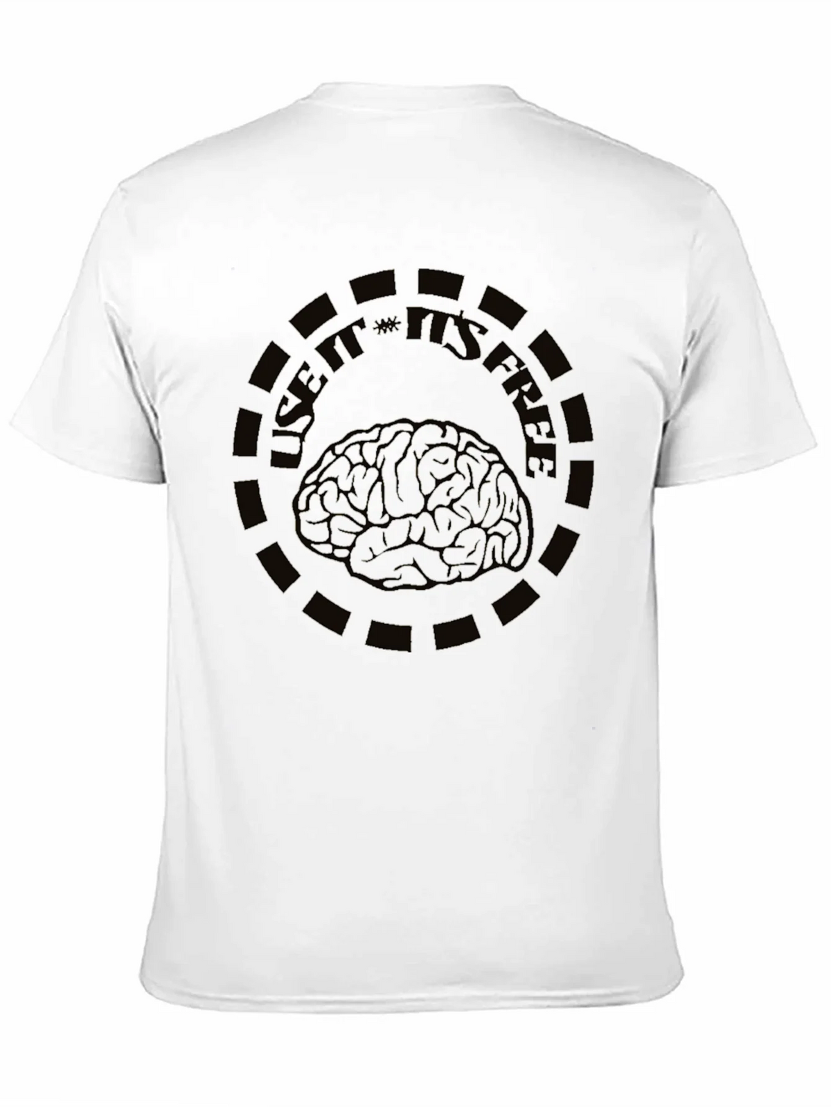 Use It Its Free Brain Graphic Tee product image 2