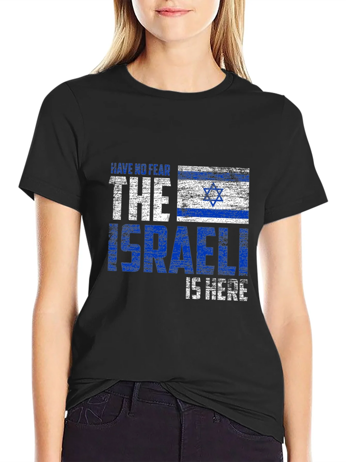 Israeli Pride T-Shirt: Have No Fear The is Here product image 5